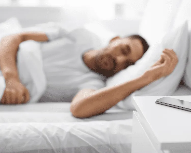 sleeping man 