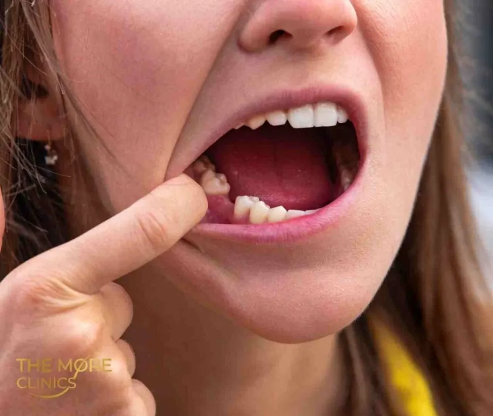 Missing molar tooth replacement — implant and bridge options for back teeth