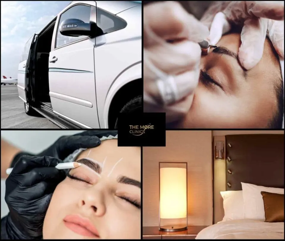 trasplante de cejas todo incluido precio turquia antalya