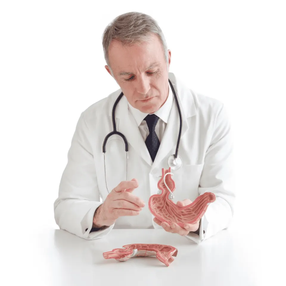 patient in lap band recovery