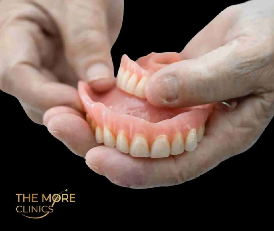 Removable dentures as a missing teeth replacement option