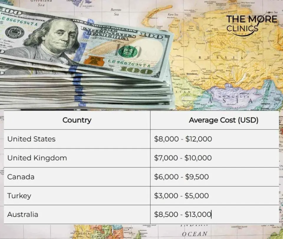 tummy tuck cost by country