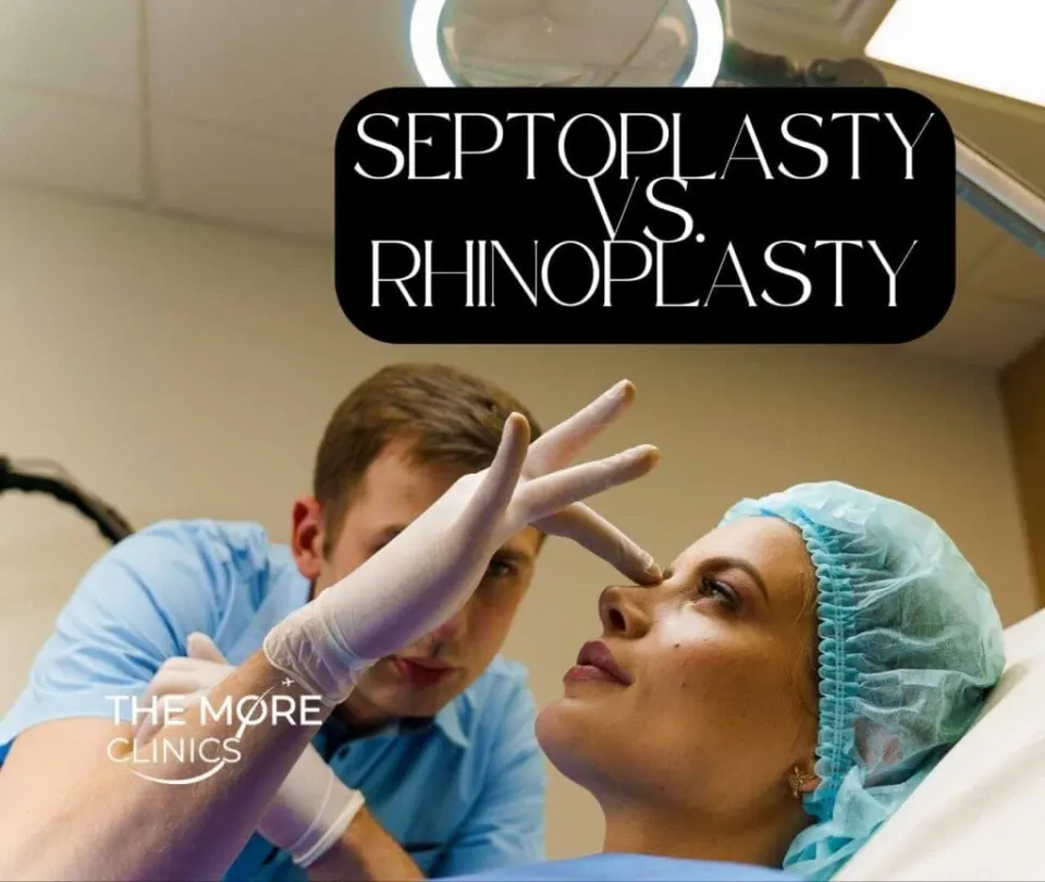 septoplasty vs rhinoplasty